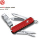 Victorinox nailclip 580 zakmes 8 functies rood