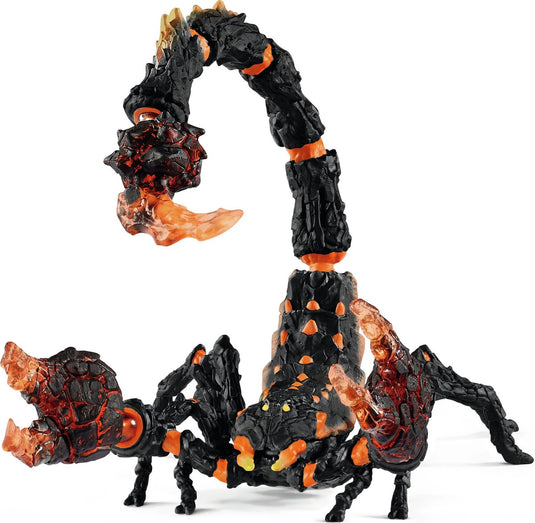 Schleich eldrador creatures - speelfiguur - lava schorpioen - kinderspeelgoed voor jongens en meisjes - 7 tot 12 jaar - 70142