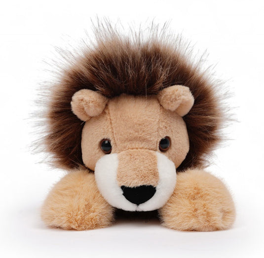 One love knuffel - mannelijke leeuw leonard - 40cm - geel en bruin - 0 jaar