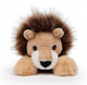One love knuffel - mannelijke leeuw leonard - 40cm - geel en bruin - 0 jaar