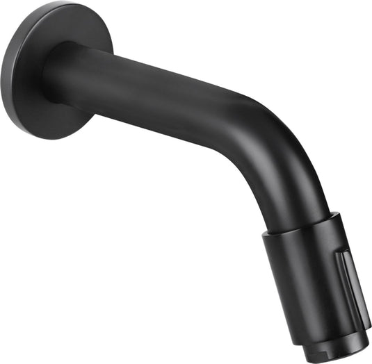 Differnz muurkraan - koud water - wastafelkraan - 11 cm - mat zwart