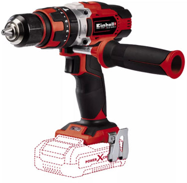 Einhell accu klopboor- schroefmachine te-cd 18 48 li-i solo - power x-change - 18 v li-ion - met impactfunctie - 2 snelheden - 48 nm - excl. accu en lader