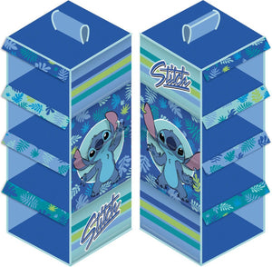 Disney lilo stitch 4-laags kledingkast organizer blauw