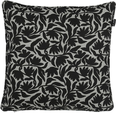 Mica decorations kelly outdoor kussen zwart - l45xb45xh10cm