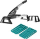 Wolfcraft - laminaatsnijder incl. 30 wiggen - laminaat leggen - 8638000