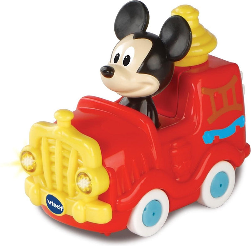 Load image into Gallery viewer, Vtech toet toet auto's disney edition mickey brandweerwagen - speelfiguur - brandweerwagen met licht en geluid
