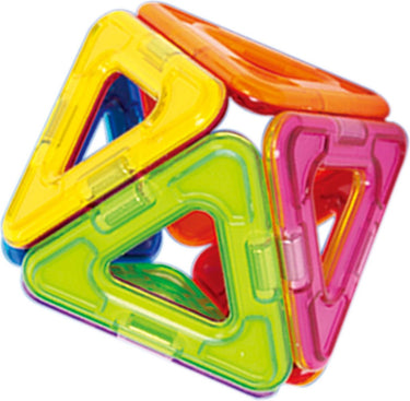 Magformers triangle standard set line - 8 onderdelen - magnetische bouwset