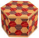 Philos puzzelbox honingraat breinbreker cadeau-opbergdoos.