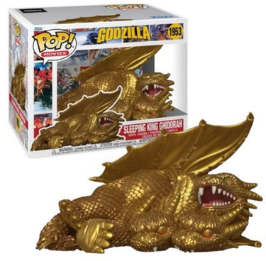 Funko godzilla super sized pop! movies vinyl figure sleeping king ghidorah 15 cm pop! figuur