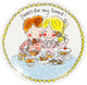 Blond amsterdam eb bord 18 cm love
