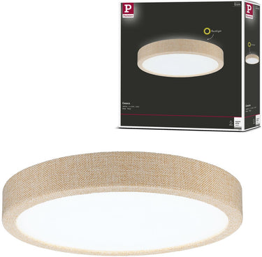 Paulmann led-paneel cosara ip44 rond 300 mm 15w 1300lm 4000k beige