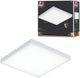 Paulmann led-paneel 3-step-dim velora hoekig 225x225 mm 12w 1200lm 3000k wit dimbaar
