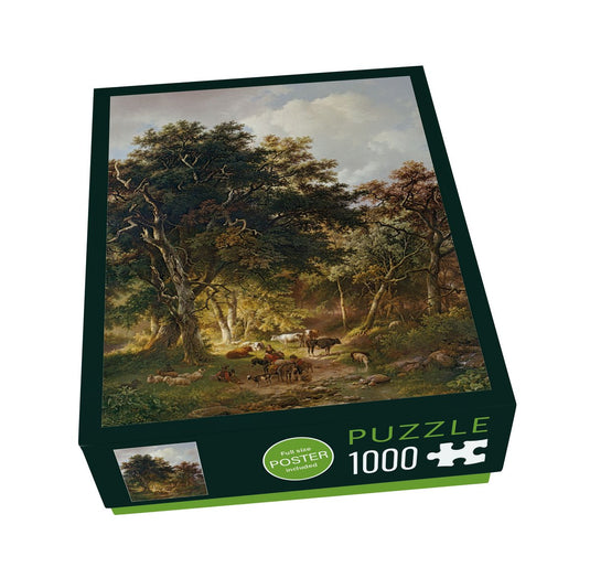 Bekking blitz puzzel 1.000 st groot bosgezicht