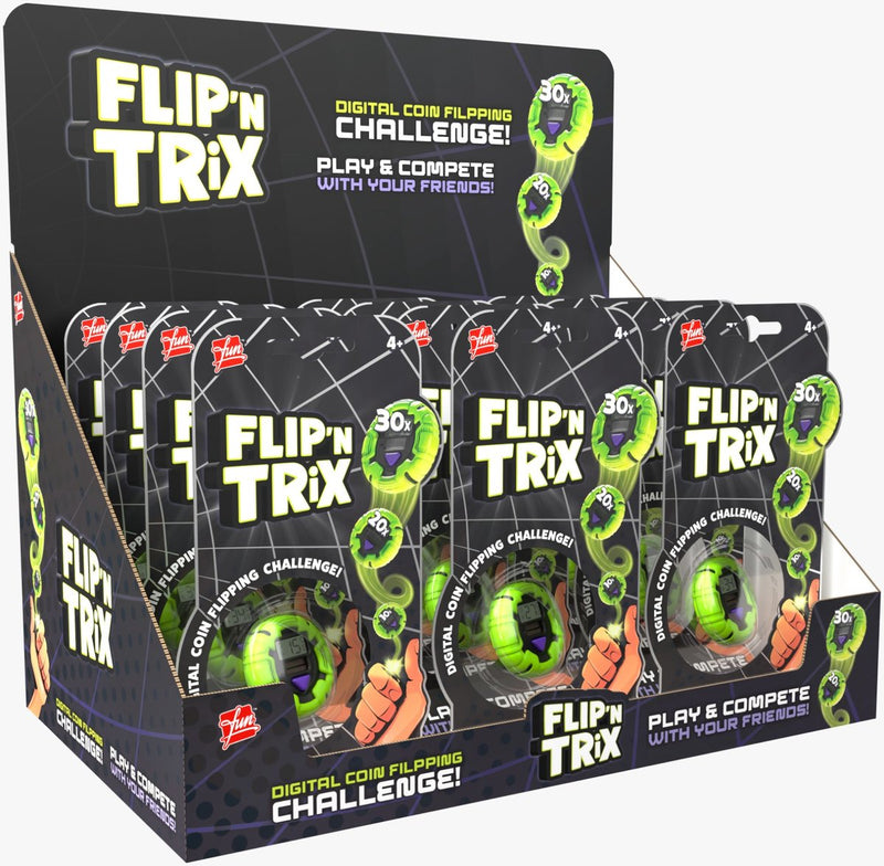 Load image into Gallery viewer, Goliath games flip 'n trix digitale munt - kop of munt spel
