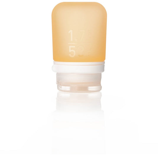 Human gear - gotoob+ - reisflesje - flacon - herbruikbaar - lichtgewicht - small - 53ml - orange