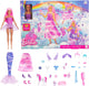 Barbie adventskalendar met modepop en 24 verrassende accessoires