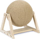 Designed by lotte xem krabbol - krabpaal - op voet - hout - 34x30x35,5 cm