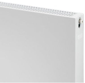 Plieger compact paneelradiator type 22 vlak - wit - 60 x 120 cm