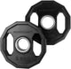 Tunturi olympische halterschijf - halter gewichten - 2x 2,50 kg - 50mm - rubber - incl. gratis fitness app