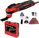 Einhell elektrische multitool te-mg 350 eq - 350 w - snelheid constante elektronica - incl. 9x schuurpapier, schraper en 4 verschillende zaagbladen