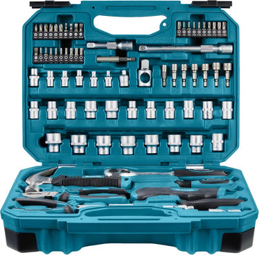 Makita e-10899 handgereedschapset 76-delig in koffer