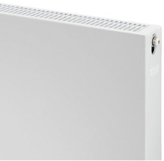Plieger compact paneelradiator type 22 vlak - wit - 60 x 120 cm