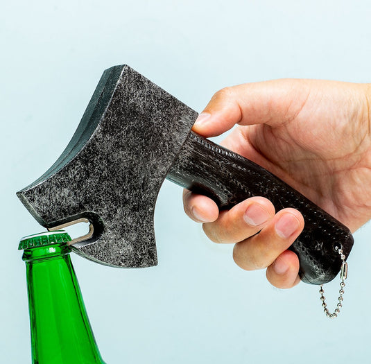 Winkee axe bottle opener