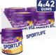 Sportlife kauwgom tropical ginger pot - tropische gember - 4x99g
