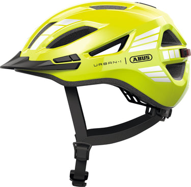 Abus fietshelm urban-i 4.0 signal yellow s - 51-55 cm - geel - geschikt voor gebruik op elektrische fietsen - stadsfietsen - 250 g