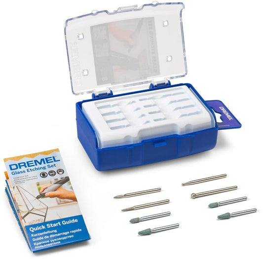 Dremel arts crafts glasgraveerset (8 st.) (682ja) incl. quick start guide