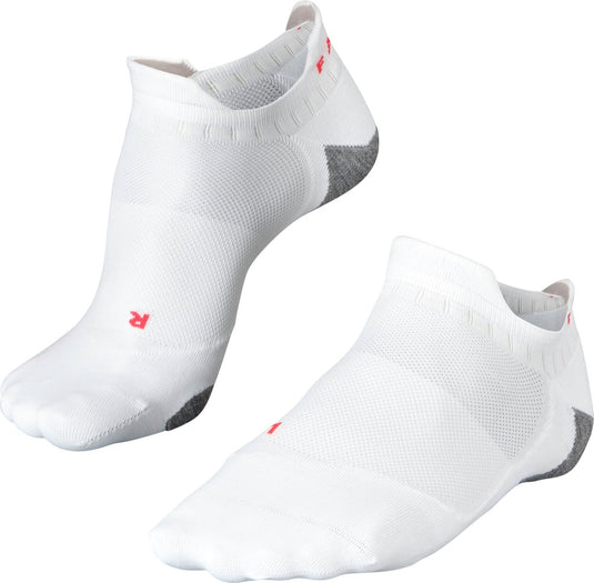 Falke ru5 race invisible anti-blaar functioneel materiaal hardloopsokken heren wit - maat 46-48