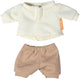 Miniland poppenkleding t-shirt en broek 21cm pop accessoire. m