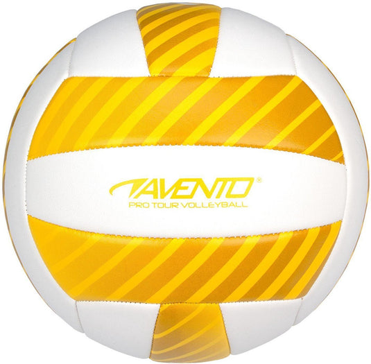 Avento volleybal - kunstleder - geel wit