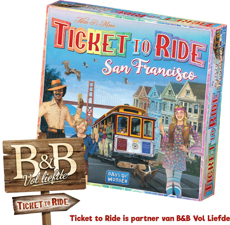 Load image into Gallery viewer, Days of wonder ticket to ride - san francisco bordspel
