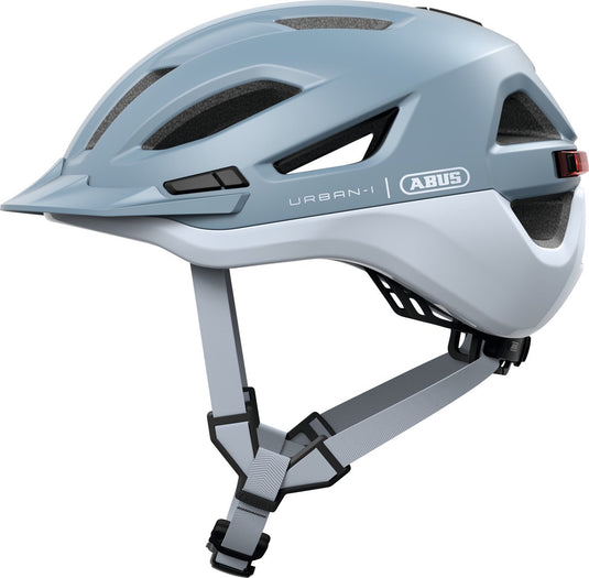 Abus fietshelm urban-i 4.0 ace glacier blue m - 54-58 cm - blauw - geschikt voor gebruik op elektrische fietsen - stadsfietsen - 280 g
