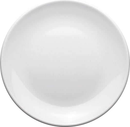 Seco bord - 18 cm - melamine wit - doos a 6 stuks - se-rd-b002