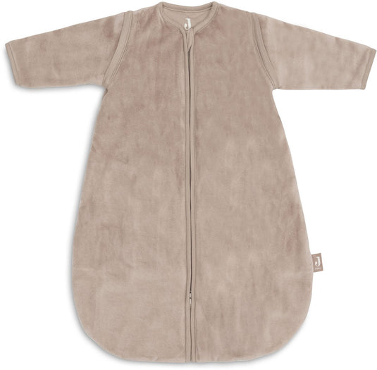 Jollein slaapzak baby met afritsbare mouw rond 60cm - milky coffee