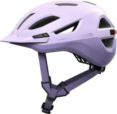 Abus fietshelm urban-i 4.0 ace light lavender l - 57-61 cm - paars - geschikt voor gebruik op elektrische fietsen - stadsfietsen - 300 g
