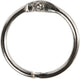 Creativ company cc boekbindersring 38 mm zilver 8 stuks