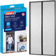 Tesa insect stop magnetic curtain xl - magnetisch gordijn zelfsluitend voor balkon- en terrasdeuren, zonder boren - 240 x 120 cm