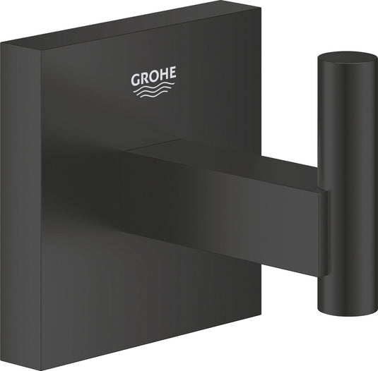 Grohe quickfix start cube handdoekhaak - matte black