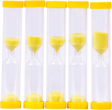 Bigjigs zandloper 3 minuten timer (verpakking van 5)