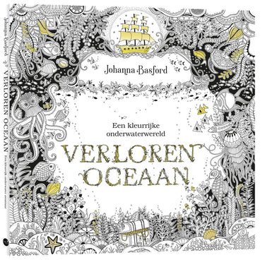 Mus creatief verloren oceaan kleurboek - johanna basford kleurboeken