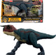 Mattel jurassic world rennen en bijten carnotaurus rennende brullende dinosaurus-actiefiguur