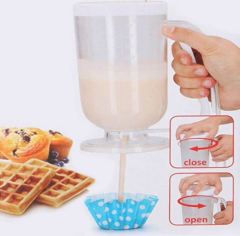 Afbeelding laden in galerijviewer, Alpina beslagdispenser - voor nauwkeurige beslag dosering - 900ml - 10 x 20 cm
