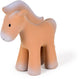 Tikiri mijn eerste boerderijdiertje - paard - natuurlijk rubber - met belletje - 12cm - 0 jaar