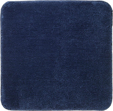 Sealskin angora - badmat 60x60 cm - polyester - donkerblauw
