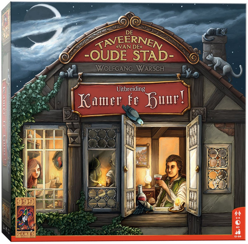 Load image into Gallery viewer, 999games 999 games de taveernen van de oude stad uitbreiding: kamer te huur! bordspel

