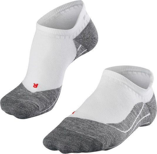 Falke ru4 invisible anti-blaar katoen functioneel materiaal hardloopsokken heren wit - maat 39-41