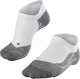 Falke ru4 invisible anti-blaar katoen functioneel materiaal hardloopsokken heren wit - maat 39-41